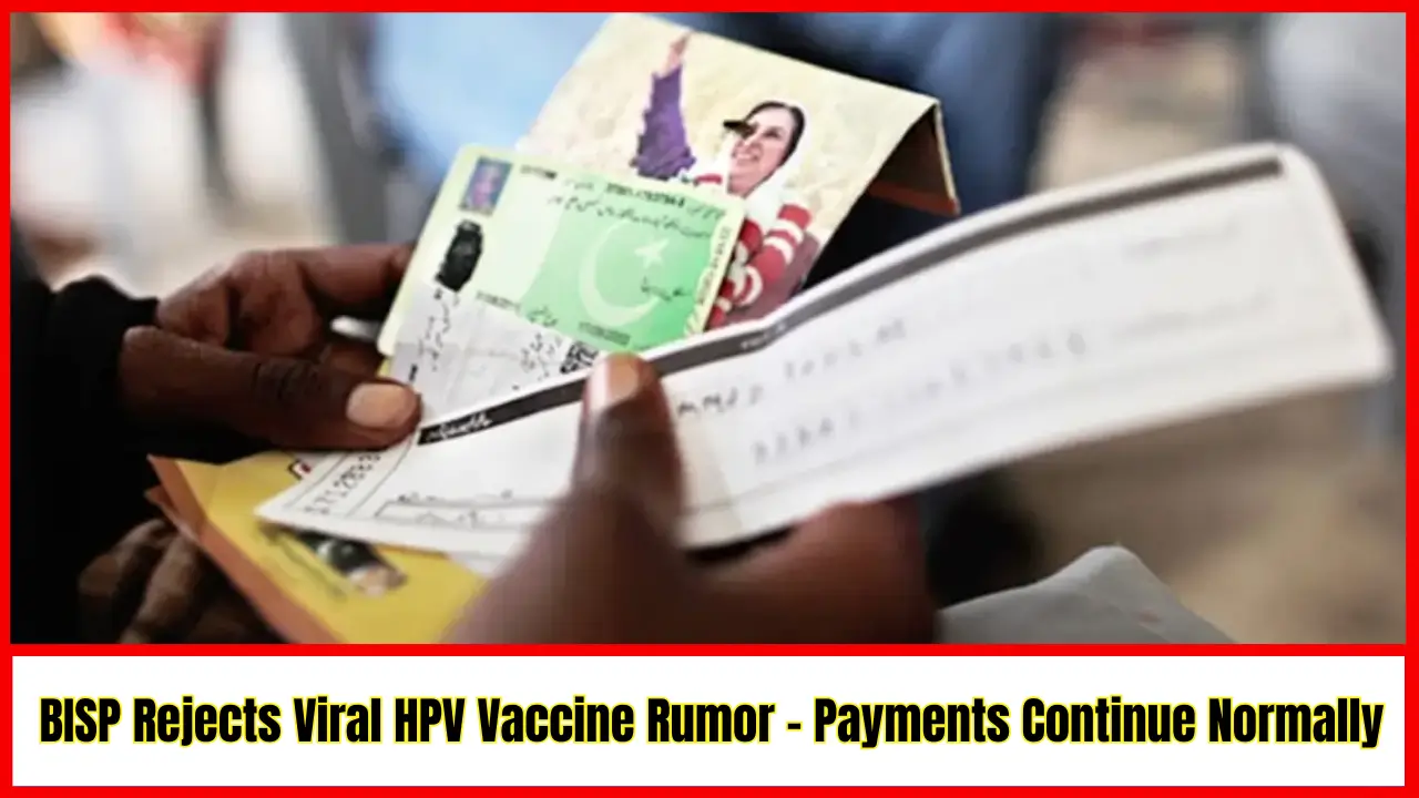 BISP Rejects Viral HPV Vaccine Rumor – Payments Continue Normally
