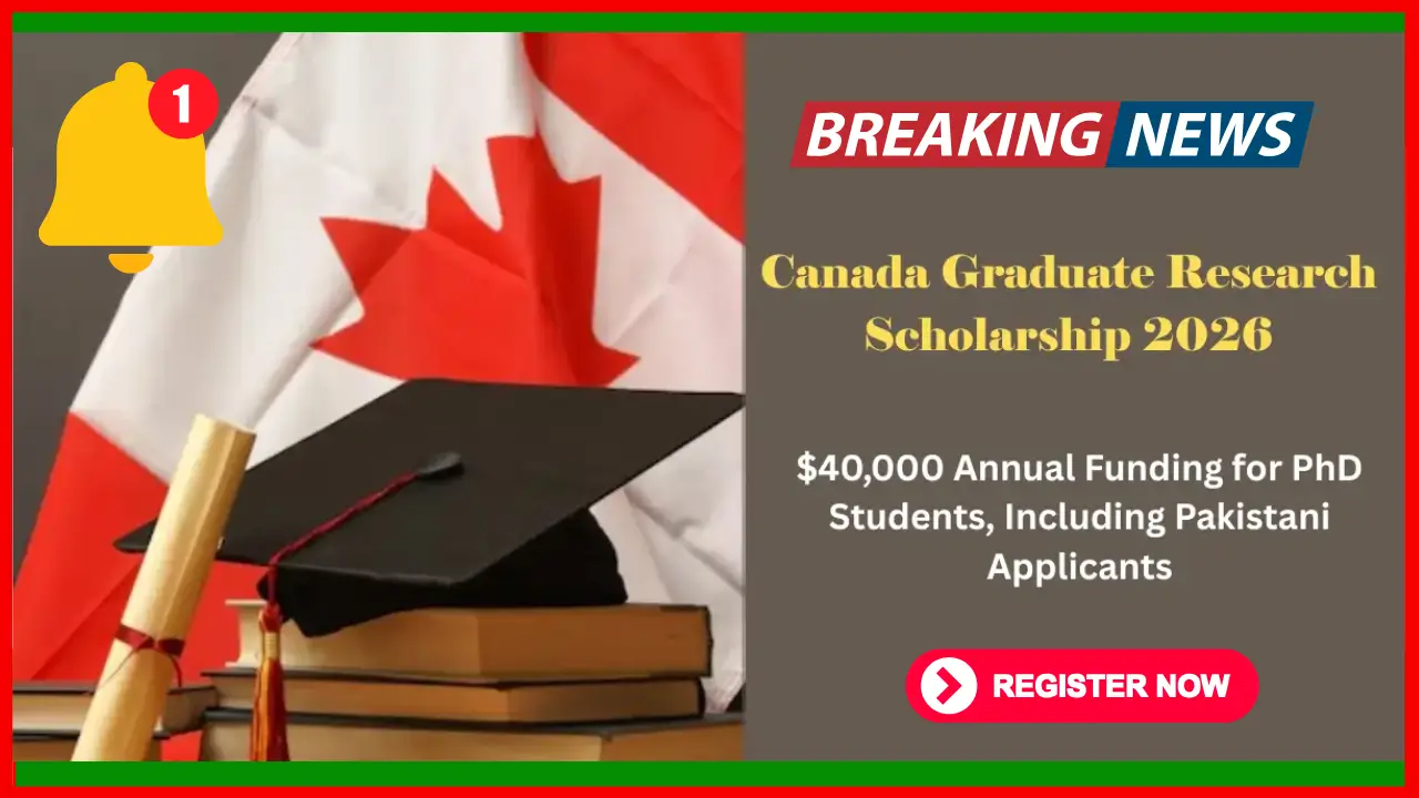 Canada Graduate Office Scholarship 2026 – Apply Now for $40,000 Aid